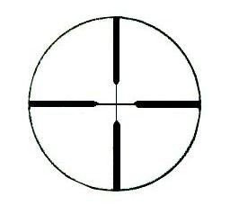 Lensolux Rifle Scope 4x32, reticle R4 (19345)