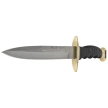 Muela 95-190 Black Rubber Knife, Satin 420H