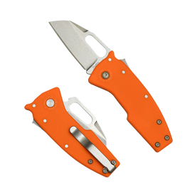 Nóż składany Demko Nano-Shark SF Orange GRN, Stonewashed AUS10A by Andrew Demko (NANO-10A-Orange GRN-SF)
