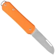 Fox Vulpis Orange Aluminium, Polished N690Co Pocket Knife (FX-VP108 OR)