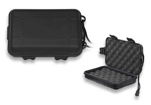 Survival Box 190x110x65mm, Black ABS