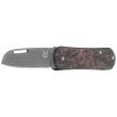 Scyzoryk Fox Vulpis 108 LE No 164/250 Dark Matter Fat Carbon, Super Clean Damascus by Balbach Damast (FX-VPDAM108 DMCO)