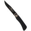 Antonini Old Bear M Total Black Folding Knife, Brass Ring (9303/19_MNK)