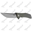 Nóż składany Bestech Scimitar Army Green G10, Gray/Satin D2 (BG05B-2)
