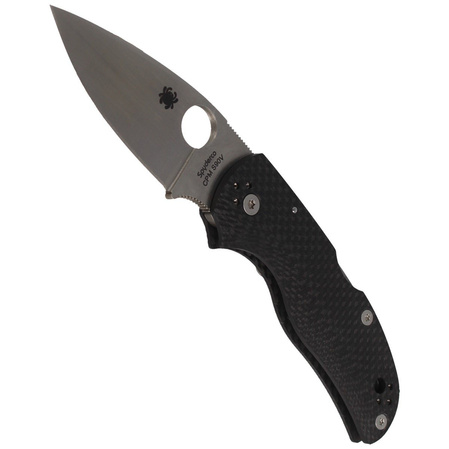 Spyderco Native 5 Fluted Carbon Fiber CPM S90V Knife (C41CFFP5)