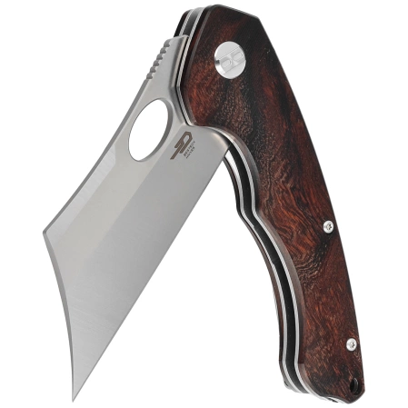 Bestech Knife Skirmish Natural Ironwood, Satin 154CM (BL06A)