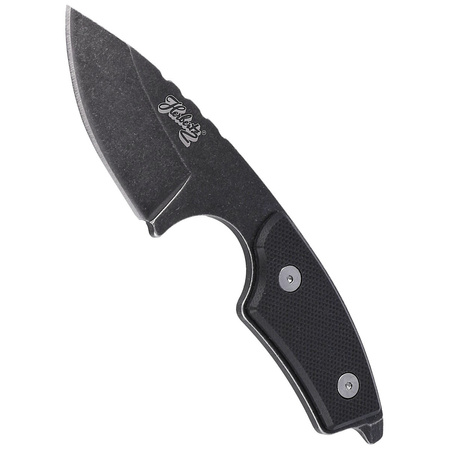 Herbertz CJH Neck Knife Black G10, Black Stonewashed 420 (10000345)