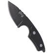 Nóż na szyję Herbertz CJH Neck Knife Black G10, Black Stonewashed 420 (55041 - 10000345)