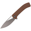 CIVIVI Riffle Brown Micarta, Stonewashed (C2024A)