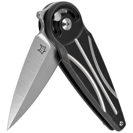 Nóż składany Fox Saturn Black Titanium, Satin M390 by Denis Simonutti (FX-551 TI)