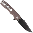 Nóż składany Bestech Arctic Brown G10, Black Stonewashed D2 (BG33D-2)