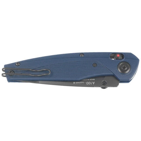 ANV A100 BB Knife Blue GRN, Black DLC Sleipner (ANVA100-020)