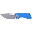 Kubey Thalia Knife Blue G10, Beadblasted D2 (KU331B)
