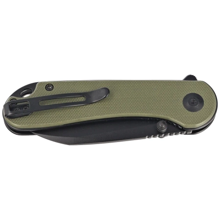 Civivi Knife Elementum Wharncliffe OD Green G10, Black Nitro-V (C18062AF-2)