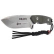 K25 Bravo Knife Green G10, Satin/Brushed 7Cr17Mov (32260)