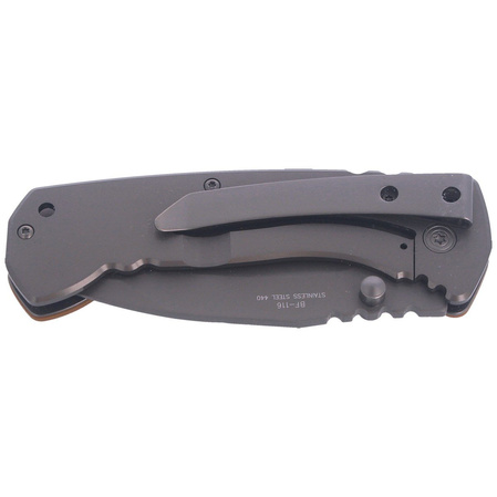 BlackFox Tactical Drop Point Folding Knife 85mm (BF-116)