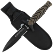 Nóż boot K25 RK-32206 Coyote ABS/Black Rubber, Black Titanium 7Cr17Mov