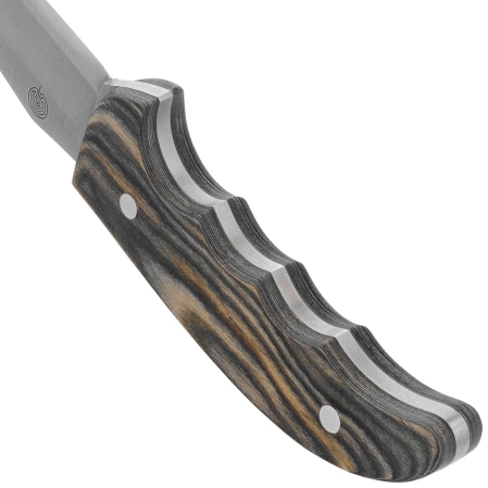 Nóż Muela Outdoor-12M Evergreen Pakka Wood, Satin X50CrMoV15