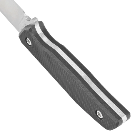 Za-Pas Knives Ambro 2 Black G10, Satin D2 (AM2-SAT-G10-BL)