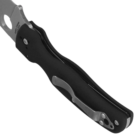 Nóż składany Spyderco Shaman Lightweight Black FRN, Satin CTS BD1N by Sal Glesser (C229PBK)