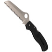 Nóż składany Spyderco Atlantic Salt Black FRN Spyder (C89SBK)