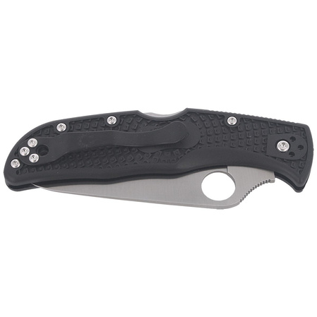 Nóż składany Spyderco Endela FRN Black Plain (C243PBK)