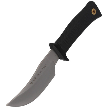 Muela PIK-AS Knife Black Rubber, Satin 420H