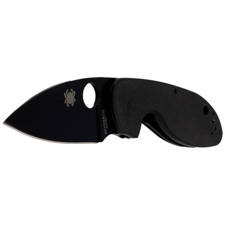 Spyderco Efficient Knife Black G10, Black 8Cr13Mo (C216GPBBK)