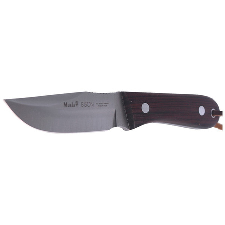 Muela Bison-9NL Palisander Wood Knife, Satin X50CrMoV15