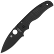 Spyderco Shaman SALT Knife Black G10, Black DLC MagnaCut by Sal Glesser (C229GMCBKP)