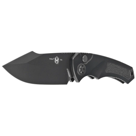 Nóż automatyczny Heretic Pariah Auto Black Aluminium, Black Cerakote MagnaCut by Tony Marfione Jr.