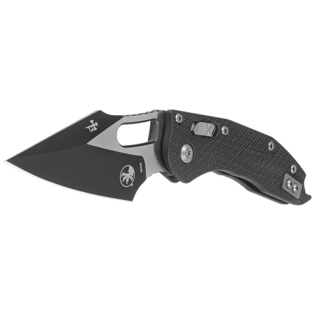 Microtech Stitch S/E Knife Fluted Black G10, Black / Satin M390MK by Sebastijan Berenji and Tony Marfione (169RL-1FLGTBK)