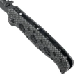 K25 RK-19221 Knife Rubbered Black Aluminium, Black Titanium 7Cr17Mov