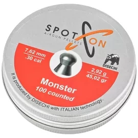 Śrut Spoton Monster 7.62 mm, 100 szt. 2.92g/45.02gr
