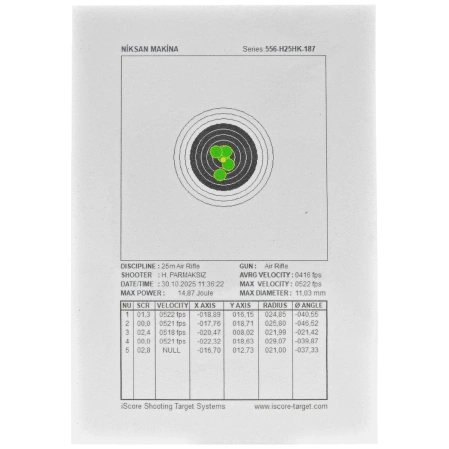Niksan Defence Elf-S 6.35 mm PCP Air Rifle