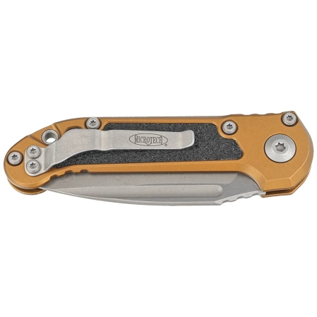 Nóż automatyczny Microtech LUDT Gen III S/E Tan Aluminium, Apocalyptic M390MK by Tony Marfione (1135-10APTA)