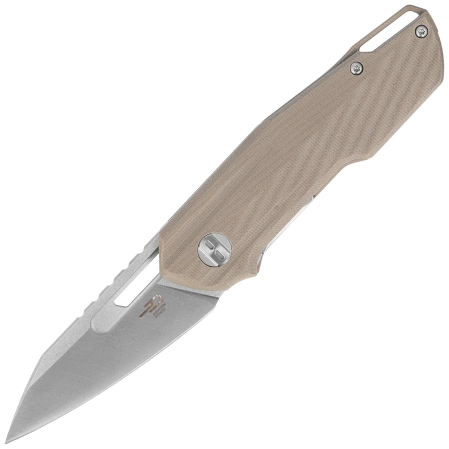 Nóż składany Bestech Toddler Desert G10, Satin / Stonewashed 14C28N by Maciej Torbé (BG64C)