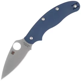 Nóż składany Spyderco UK Penknife Cobalt Blue G10, Satin CPM SPY27 by Sal Glesser (C94GPCBL)