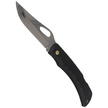 Mikov Crocodile Black ABS Folding Knife, Mirror Finish (243-NH-1/B BLK)
