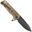 Medford Knife Proxima Bronze/PVD Black Titanium, Black PVD S45VN by Greg Medford