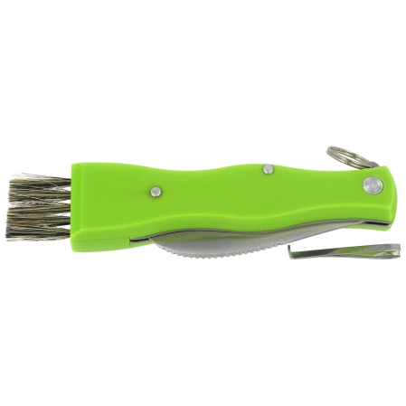 Martinez Albainox Mushroom Knife Green ABS, Satin 3Cr13Mov 72mm (18391)