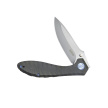 Nóż składany Kubey Ruckus Flamed Titanium, Beadblasted CPM 20CV by Sherif Manganas (KB314P)