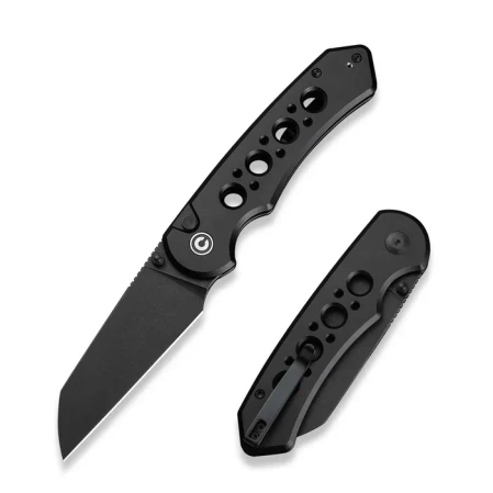 Nóż składany Civivi Pragma Prime Black Aluminium, Black Stonewashed 14C28N (C24067-1)