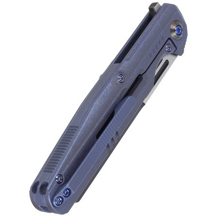 Nóż składany WE Knife Reiver LE No 027/260 Blue Titanium, Black Stonewashed CPM S35VN (WE16020-4)