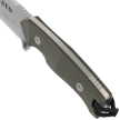 K25 Bravo Knife Green G10, Satin/Brushed 7Cr17Mov (32260)