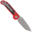 Microtech LUDT Gen III T/E Automatic Knife Red Aluminum, Apocalyptic M390MK by Tony Marfione (1136-10APRD)
