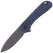 WE Knife Elementum Blue Titanium, Gray Stonewashed CPM-20CV (WE18062X-2)