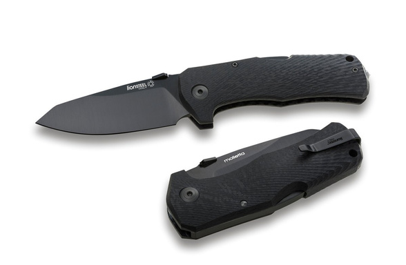 LionSteel TM1 Carbon Fiber, Black Sleipner by Molletta (TM1 CB)