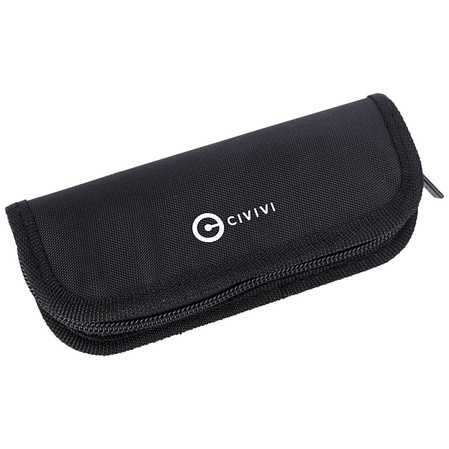 Civivi Button Lock Elementum II Knife Carbon Fiber/Black G10, Damascus (C18062PB-DS1)