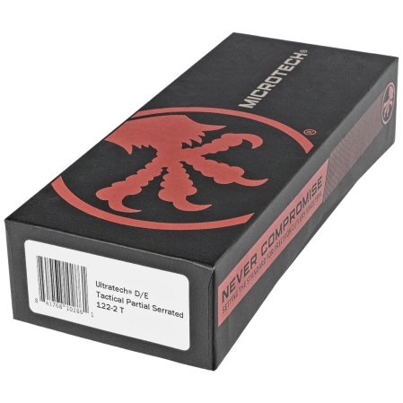 Nóż automatyczny OTF Microtech Ultratech D/E Black Aluminium, Tactical P/S M390 by Tony Marfione (122-2T)